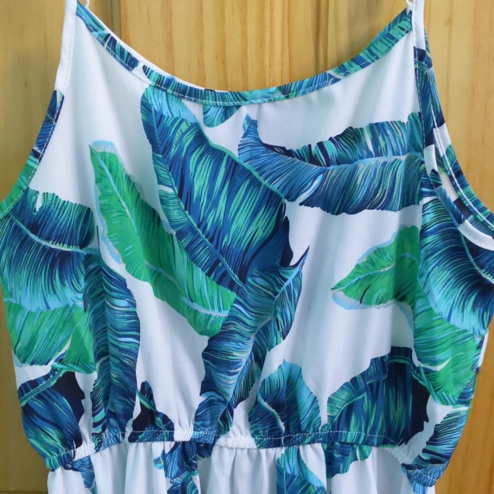 Zaful Dress- Blue/Green Size M - Picture 3 of 4